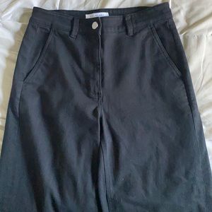 Everlane Black Culottes